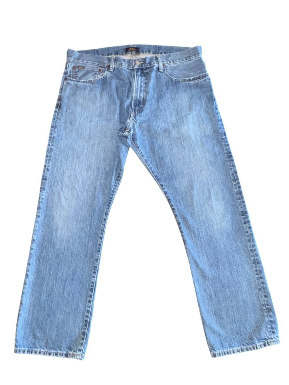 Polo Ralph Lauren Hampton Relaxed Fit Straight Jeans Medium Wash Mens 36x30